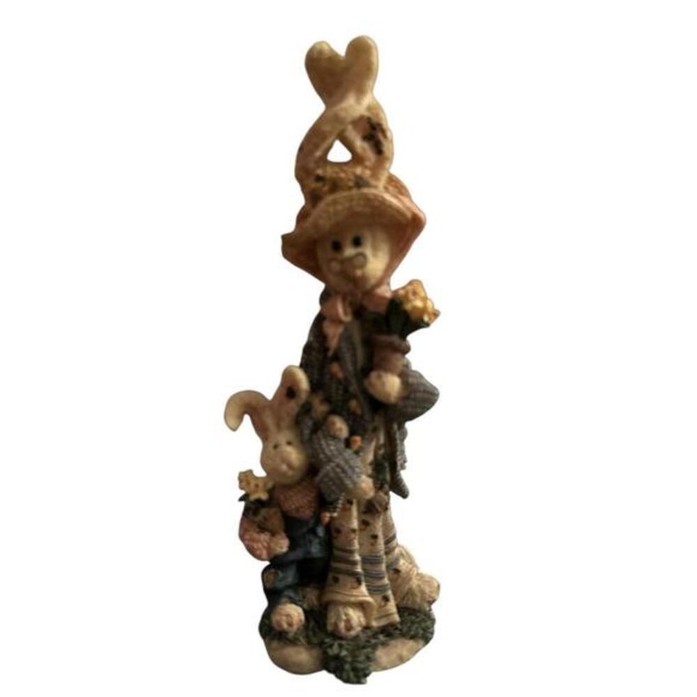 Boyds Bears 1995 Boyds Bears and Friends Flora & Amelia The Gardeners figurine.